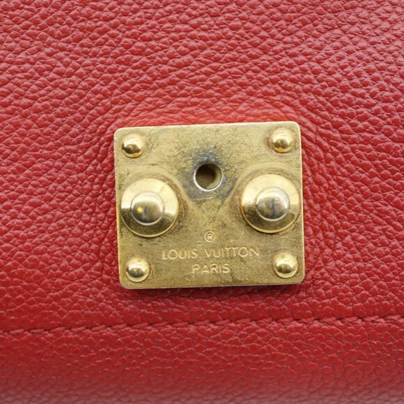 Louis Vuitton  Saint Germain PM Monogram Empreinte Leather Shoulder Bag Red - Picture 12 of 16
